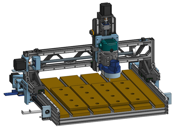 3D Model of DIY CNC Machine - HTMCNC